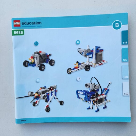 Lego Education 9686 Instruction Manuals Manual Retired Product Simple & Powered - Picture 5 of 11